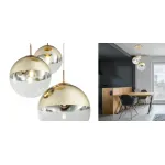 Светильник подвесной Mirror Ball Gold 3 плафона  от ImperiumLoft