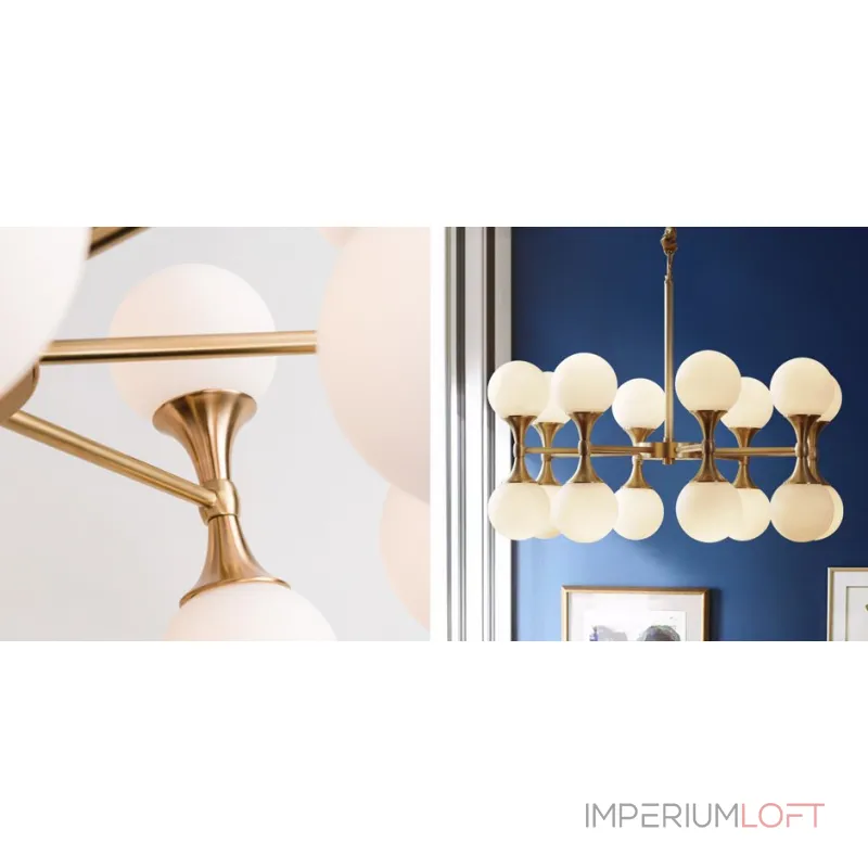 Люстра на штанге Hudson Valley Lighting Astoria Chandelier