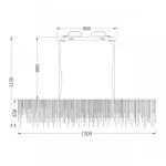 Подвесная люстра Atlantis Chandelier plate