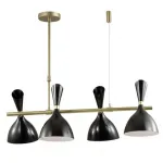 Люстра Duke Chandelier line 4 black от ImperiumLoft