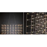 Подвесная люстра Quasar Cosmos Square LED pendant light 80/80/200