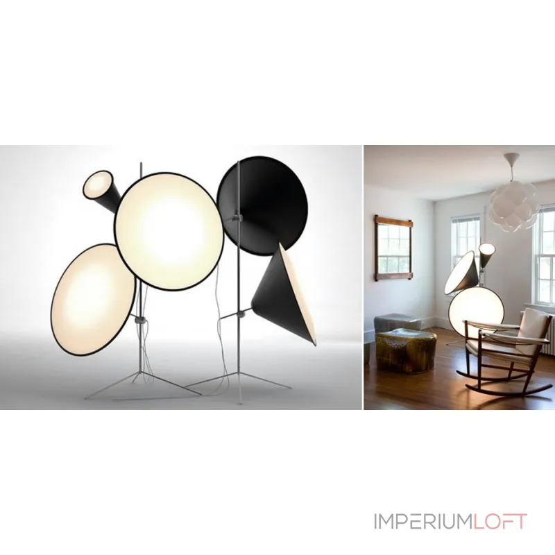 Торшер Tom Dixon Cone Gold от ImperiumLoft