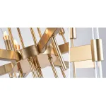 Подвесная люстра Bari Light Chandelier Aged Brass