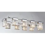Люстра Crystal Pendants chrome 10 от ImperiumLoft