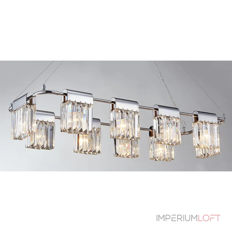 Люстра Crystal Pendants chrome 10 от ImperiumLoft Люстра Crystal Pendants chrome 10 от ImperiumLoft
