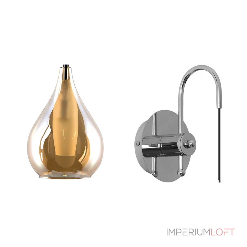 Бра Candiano Amber Sconces от ImperiumLoft Бра Candiano Amber Sconces от ImperiumLoft