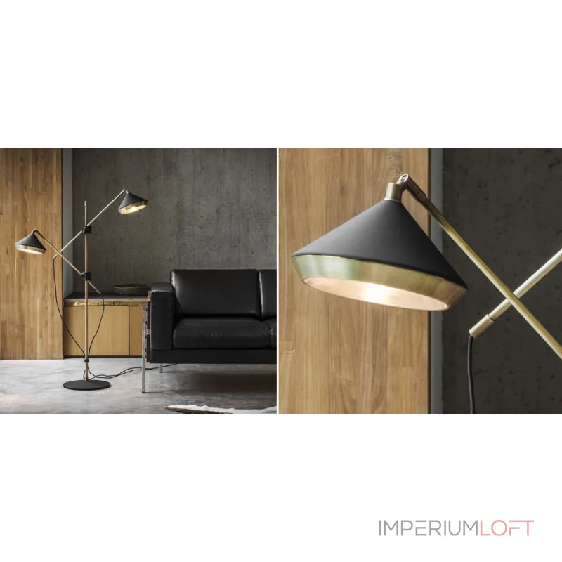 ТОРШЕР Bert Frank SHEAR Черный от ImperiumLoft