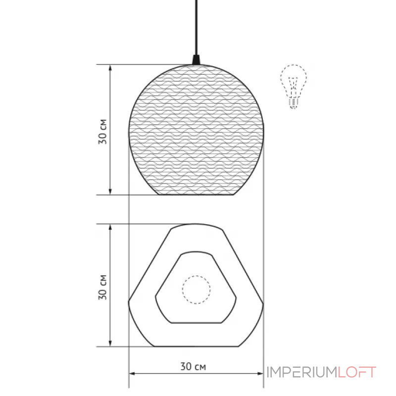 Подвесной светильник Simplex от ImperiumLoft Подвесной светильник Simplex от ImperiumLoft