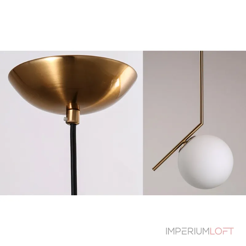 Подвесной светильник Flos IC Lighting Pendant brass Family Подвесной светильник Flos IC Lighting Pendant brass Family