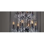 Подвесная люстра Steampunk Birdcage Chandelier 60 black