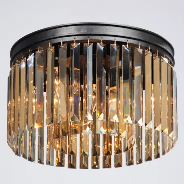 Потолочная люстра ODEON Amber GLASS Prism Round 2-TIER 40 Потолочная люстра ODEON Amber GLASS Prism Round 2-TIER 40