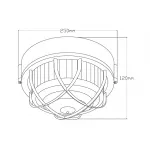 Спот Loft Round Plate от ImperiumLoft