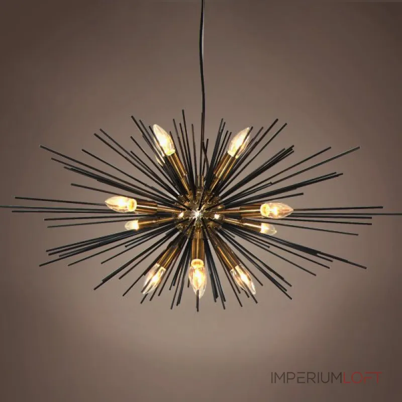 Подвесная люстра Astra Chandelier Sputnik Gold & Black Подвесная люстра Astra Chandelier Sputnik Gold & Black