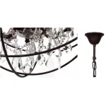 Подвесная люстра Foucault's Orb Crystal Chandelier 45