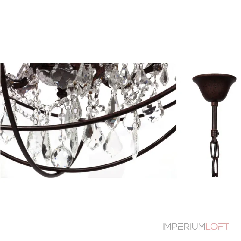 Подвесная люстра Foucault's Orb Crystal Chandelier 45