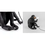 Настольная Лампа SELETTI MONKEY LAMP SITTING VERSION Чёрный от ImperiumLoft