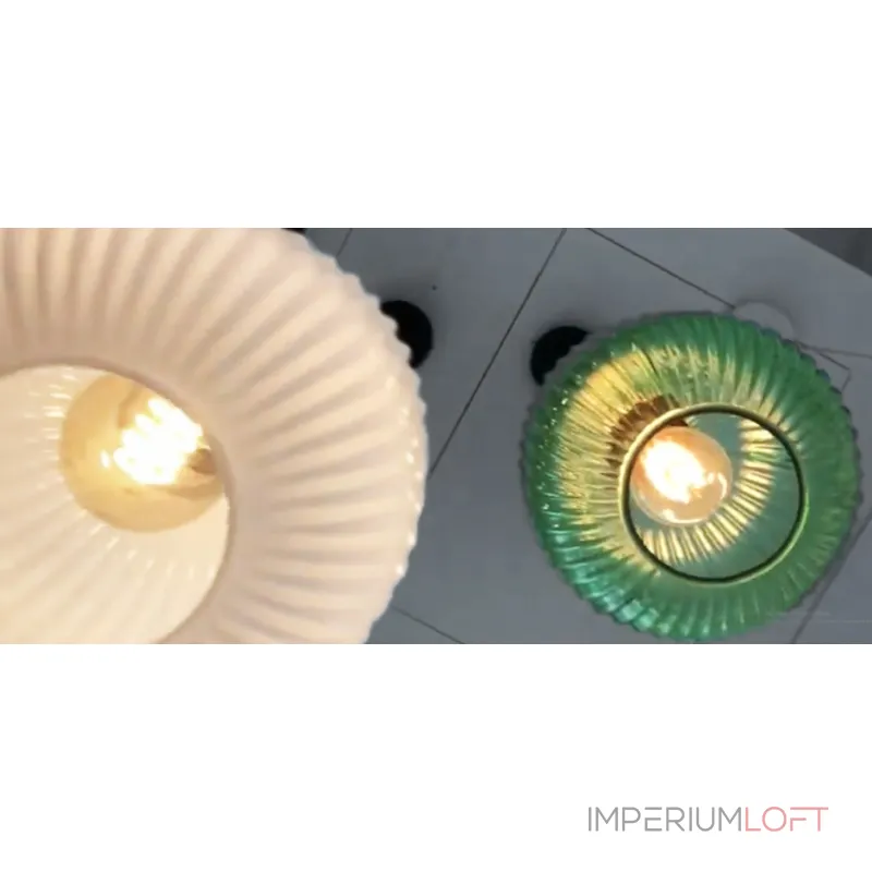 Подвесной светильник Ferm Living chinese lantern B Black / Green от ImperiumLoft