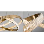 Подвесная люстра ORACLE 3 Rings Gold