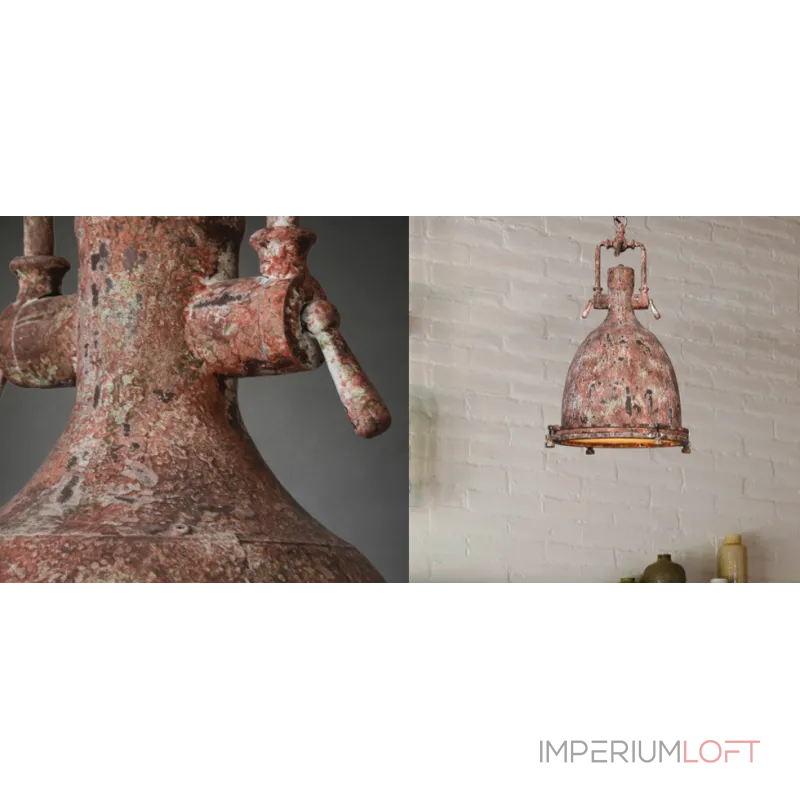 Светильник Copper Industrial Pendant Light Postapokalipsis от ImperiumLoft Светильник Copper Industrial Pendant Light Postapokalipsis от ImperiumLoft