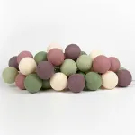 Гирлянда хлопковые фонарики Сotton Ball Forest Fruit от ImperiumLoft