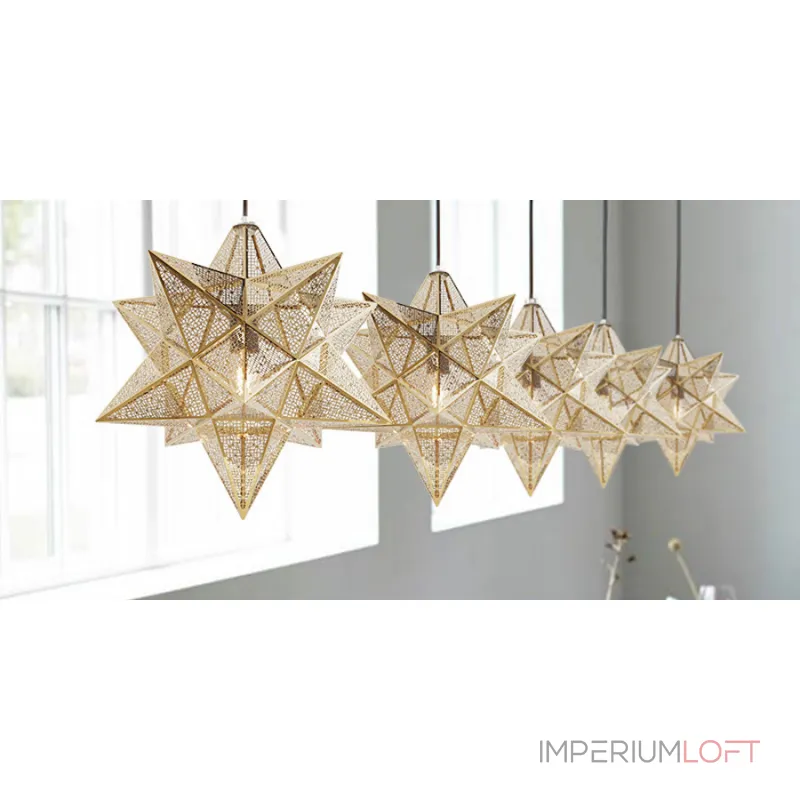 Люстра Morocco Gold Star от ImperiumLoft