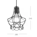 Cветильник Loft Nest Cage №4 от ImperiumLoft