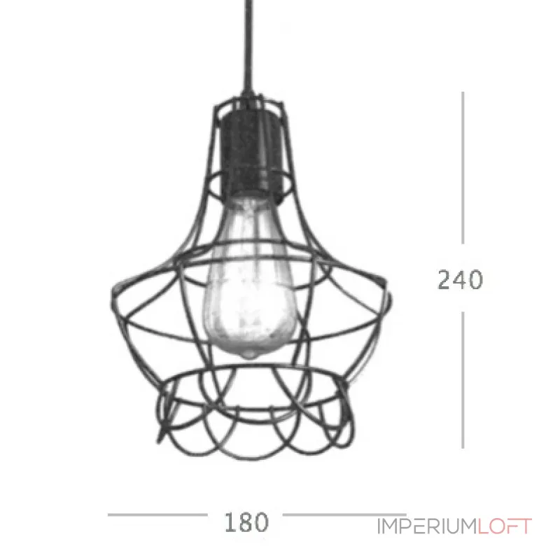 Cветильник Loft Nest Cage №4 от ImperiumLoft Cветильник Loft Nest Cage №4 от ImperiumLoft