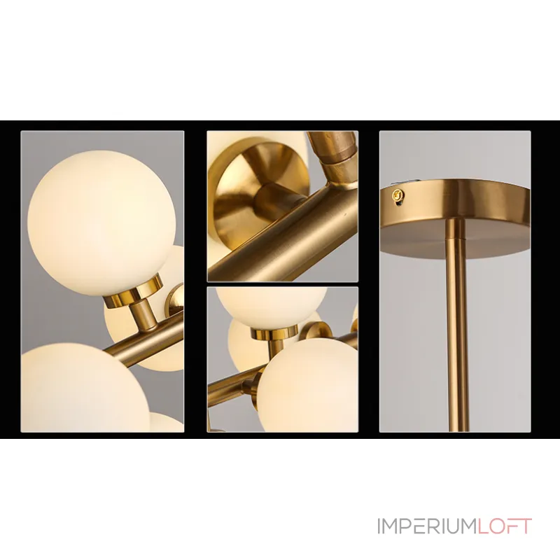 Люстра на штанге Bubble Stik Cold Chandelier