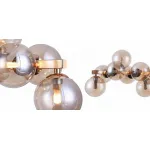 Подвесная люстра Berries Chandelier Rectangle Amber 120