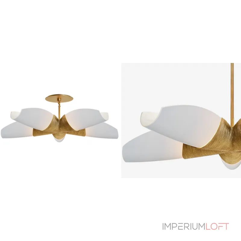 Люстра на штанге UTOPIA MEDIUM 5 ARM CHANDELIER