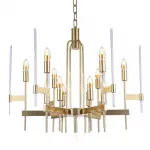 Подвесная люстра Bari Light Chandelier Aged Brass