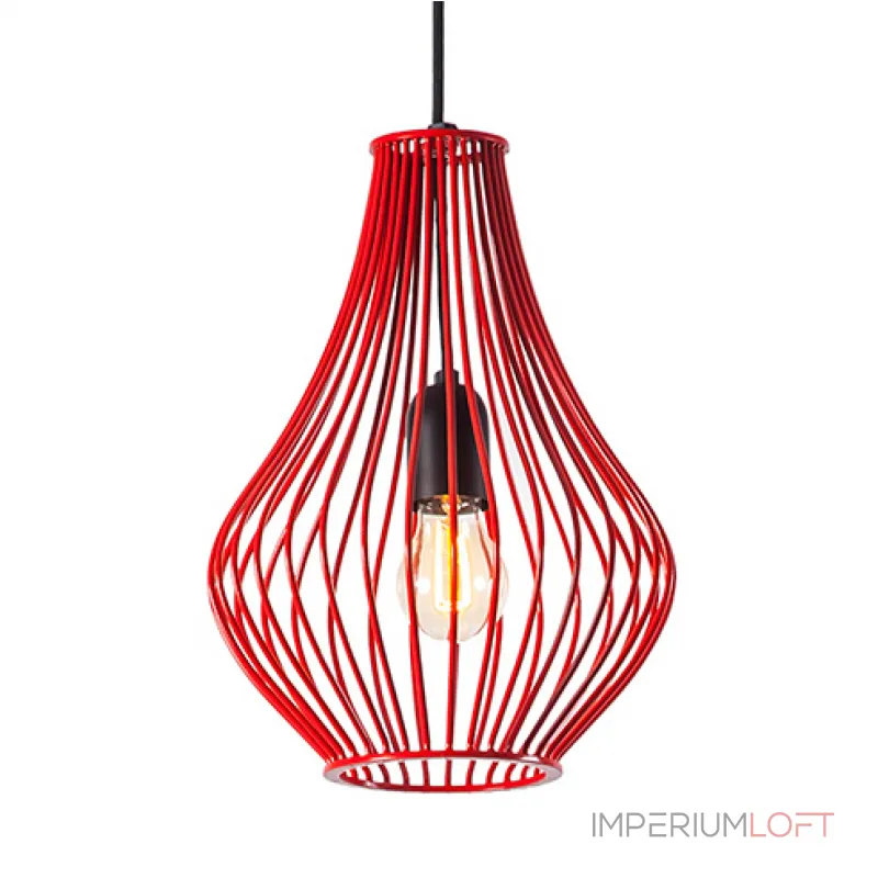 Подвесной светильник Cage Wire Color Fat от ImperiumLoft