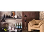 Настольная лампа CLEO ball Black от ImperiumLoft