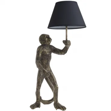 Настольная лампа Monkey with Black Lampshade Настольная лампа Monkey with Black Lampshade