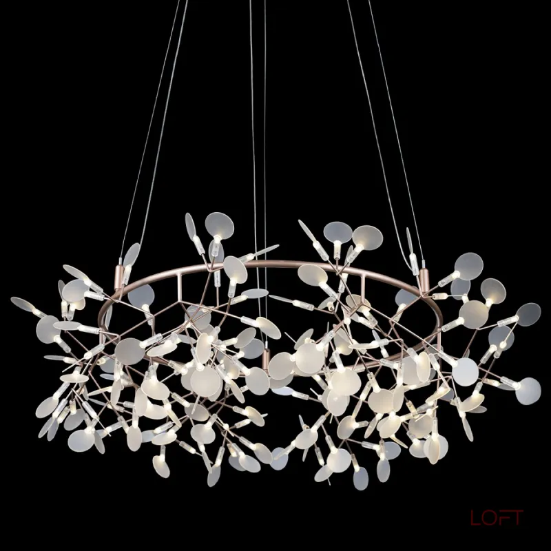 Подвесная люстра Mi Heracleum The Big O 80 Black