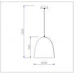 Подвесной светильник Lucide LOKO 76456/30/31