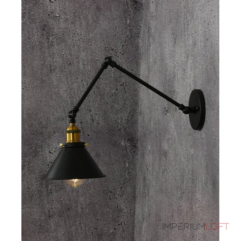 Бра Lumina Deco Gubi LDW B005-2 BK от ImperiumLoft Бра Lumina Deco Gubi LDW B005-2 BK от ImperiumLoft