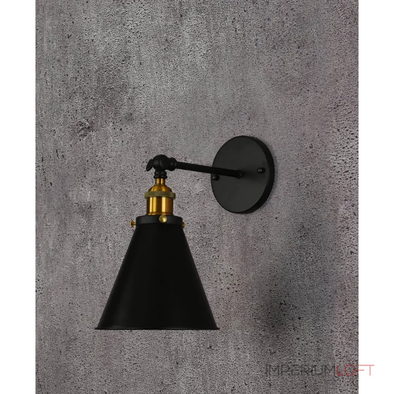 Бра Lumina Deco Rubi LDW B007-1 BK от ImperiumLoft