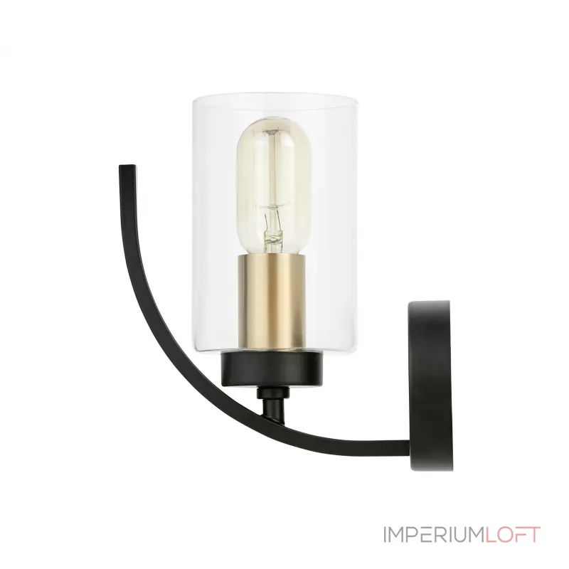 Бра Lumina Deco Monterey LDW 1141-1 BK+MD от ImperiumLoft Бра Lumina Deco Monterey LDW 1141-1 BK+MD от ImperiumLoft