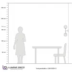 Бра Lumina Deco Zodiak LDW 6001-2 BK+WT от ImperiumLoft