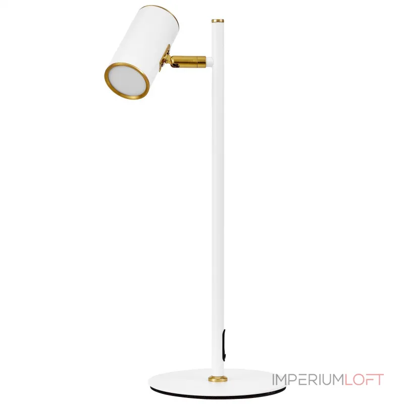Настольная лампа Lumina Deco LDT 7731-1 WT+MD от ImperiumLoft Настольная лампа Lumina Deco LDT 7731-1 WT+MD от ImperiumLoft