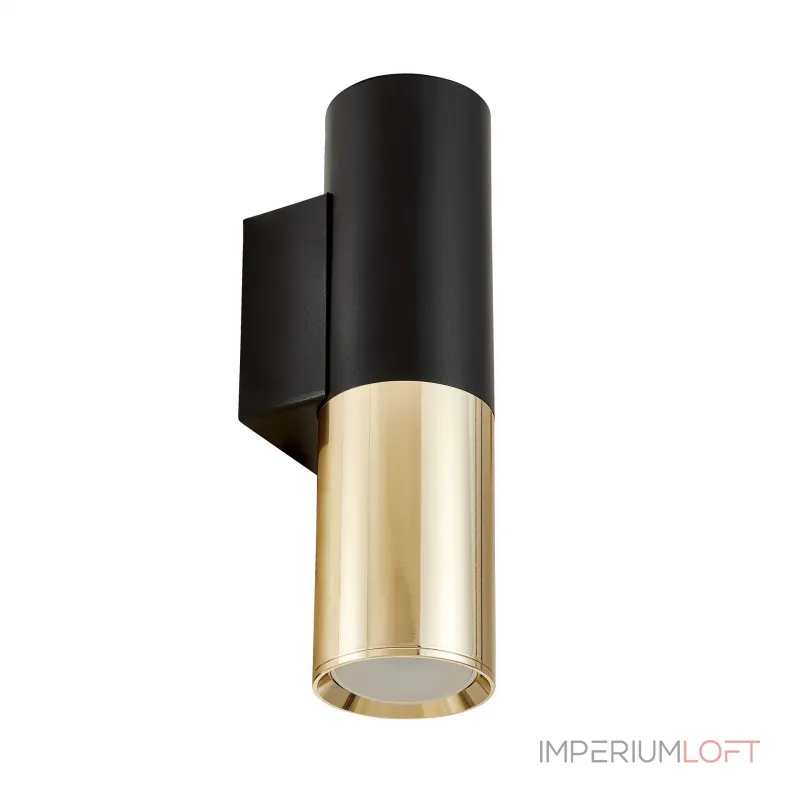 Бра Lumina Deco Tuba LDW 1101-1 BK+GD от ImperiumLoft