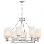Подвесная люстра Lumina Deco Marietta LDP 8025-8 CHR+WT