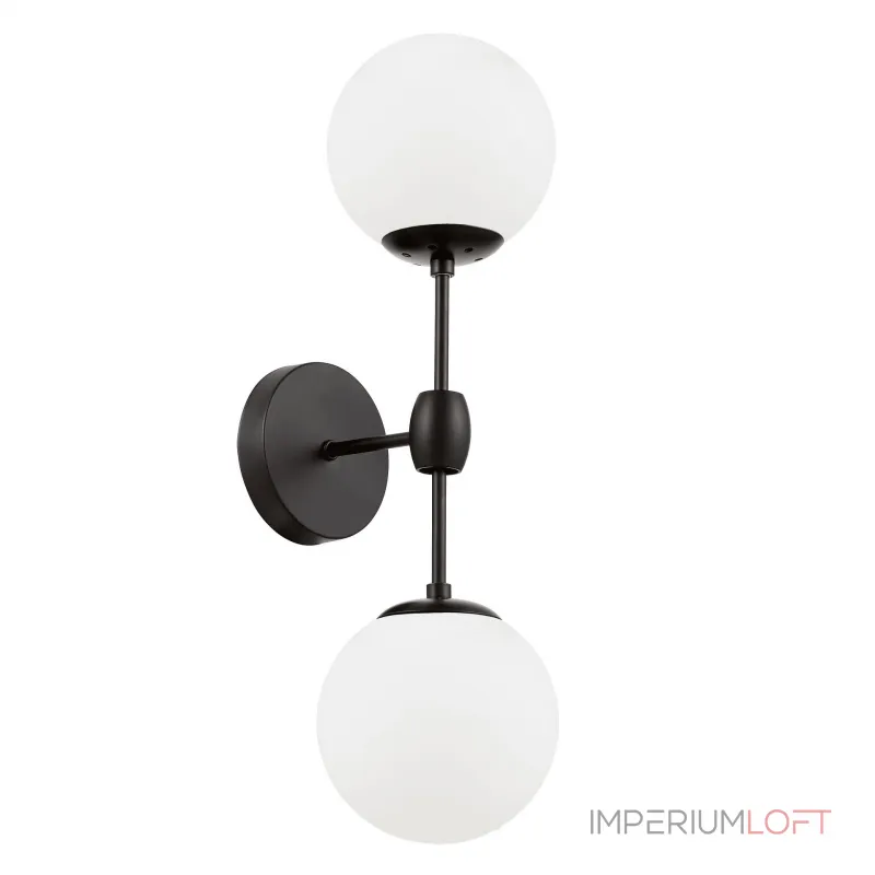 Бра Lumina Deco Zodiak LDW 6001-2 BK+WT от ImperiumLoft