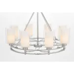 Подвесная люстра Lumina Deco Marietta LDP 8025-8 CHR+WT