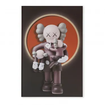 Декоративная картина FP Kaws Lumina Deco 80-120