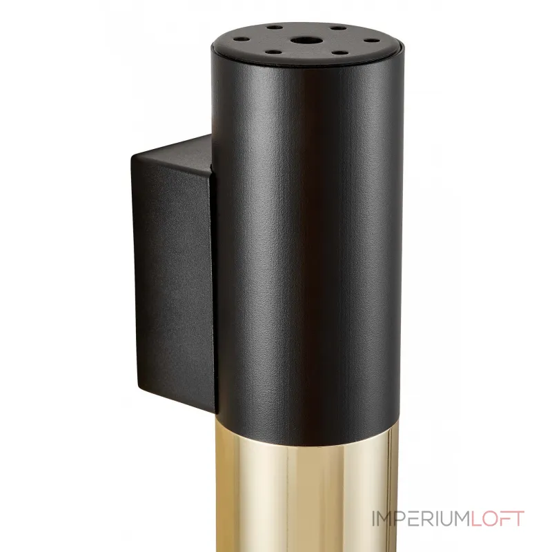Бра Lumina Deco Tuba LDW 1101-1 BK+GD от ImperiumLoft