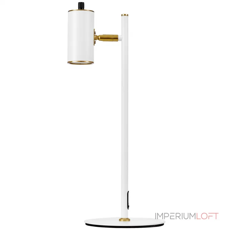 Настольная лампа Lumina Deco LDT 7731-1 WT+MD от ImperiumLoft Настольная лампа Lumina Deco LDT 7731-1 WT+MD от ImperiumLoft