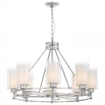 Подвесная люстра Lumina Deco Marietta LDP 8025-8 CHR+WT