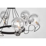 Подвесной светильник Lumina Deco LDP 9110-6 BK+CHR от ImperiumLoft